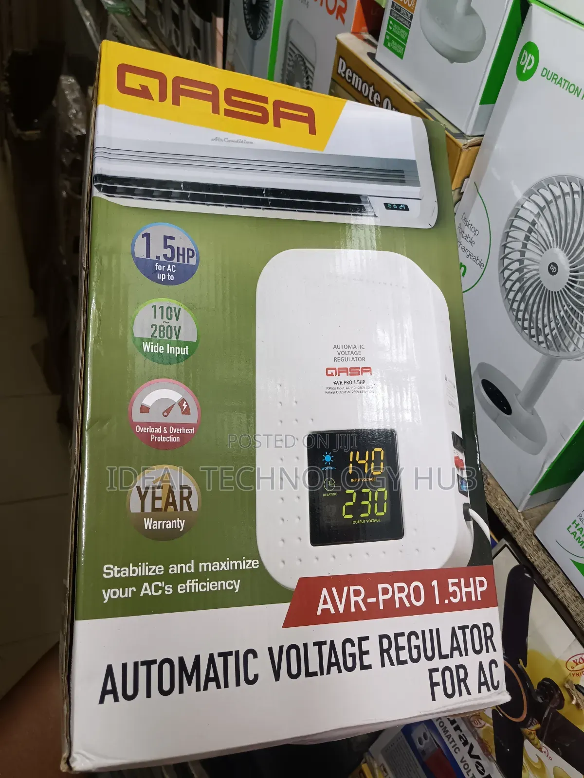 Qasa Automatic Voltage Regulator for AC