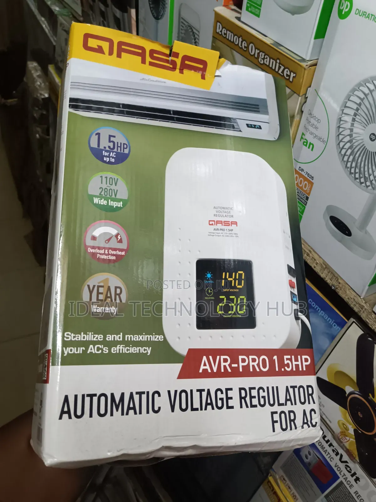 Qasa Automatic Voltage Regulator for AC