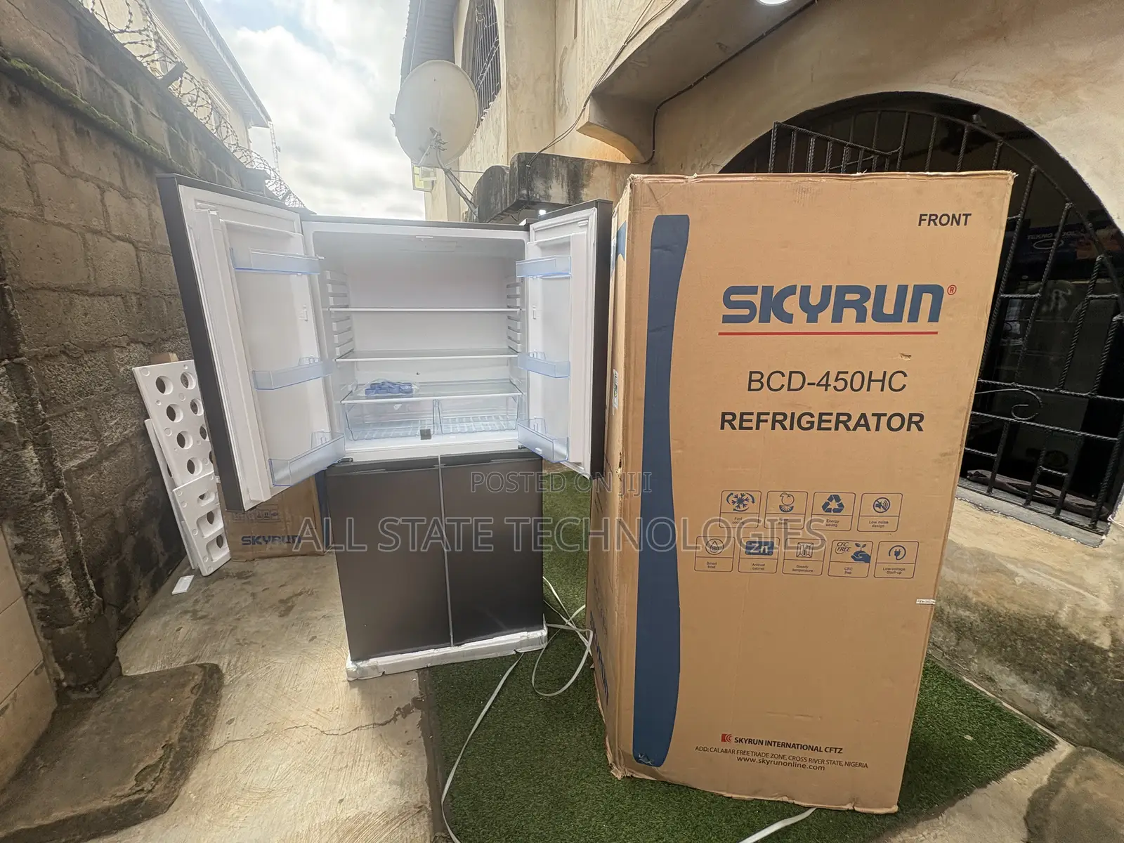 SKYRUN BCD-450HC Spacious Kitchen Refrigerator