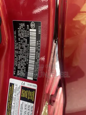 Toyota Camry 2014 Red