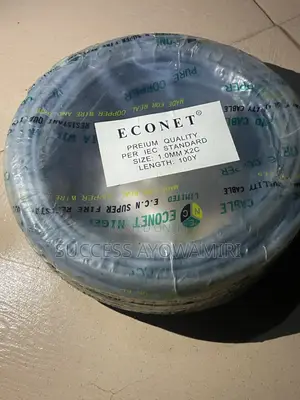 Econet 1.0mm2 2-Core Copper Cable – 100 Yards