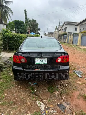 Toyota Corolla 2003 Black