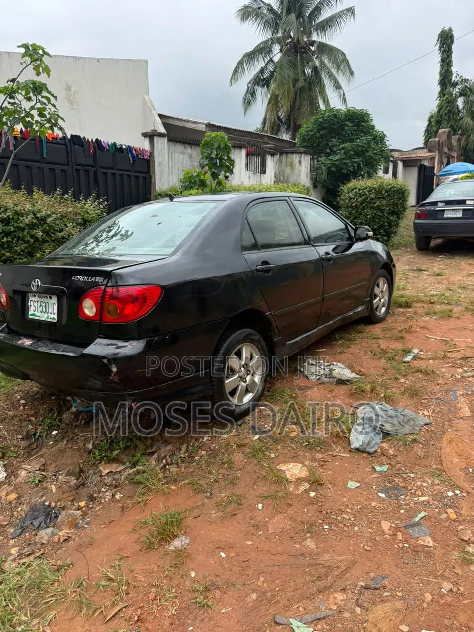 Toyota Corolla 2003 Black