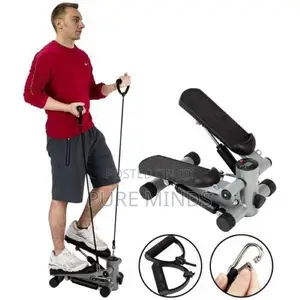 Health Fitness Mini Stepper With Resistance Band