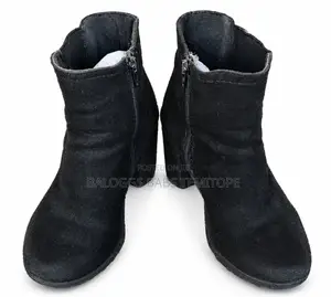 Stylish Black Ankle Boots — Size 42Quality Black Ankle Boots.