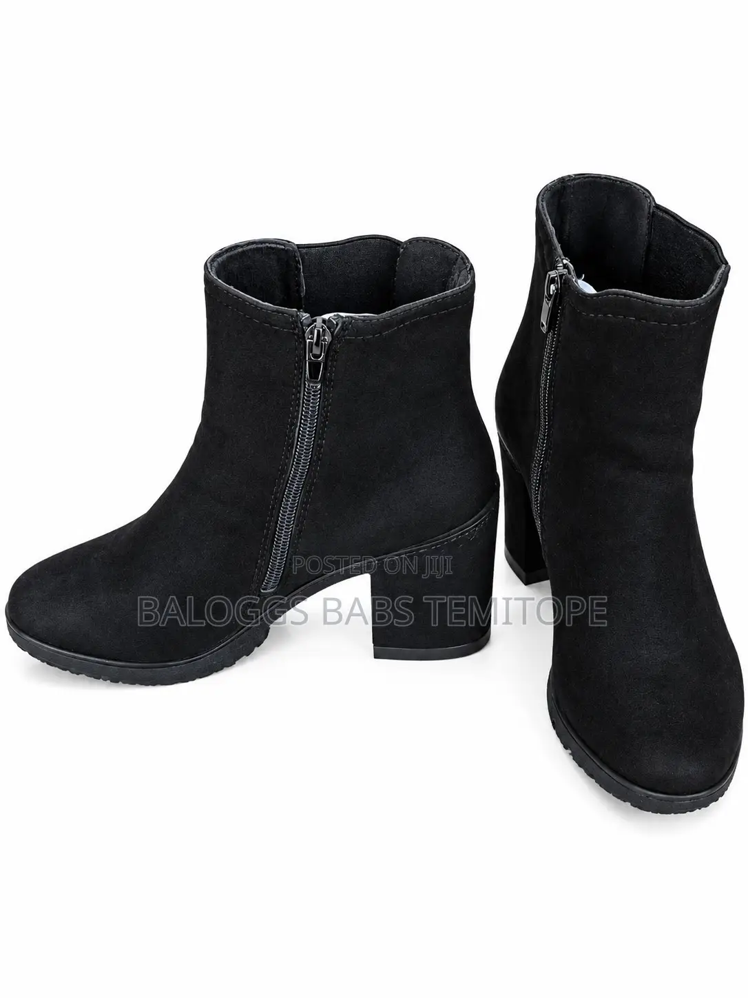 Stylish Black Ankle Boots — Size 42Quality Black Ankle Boots.
