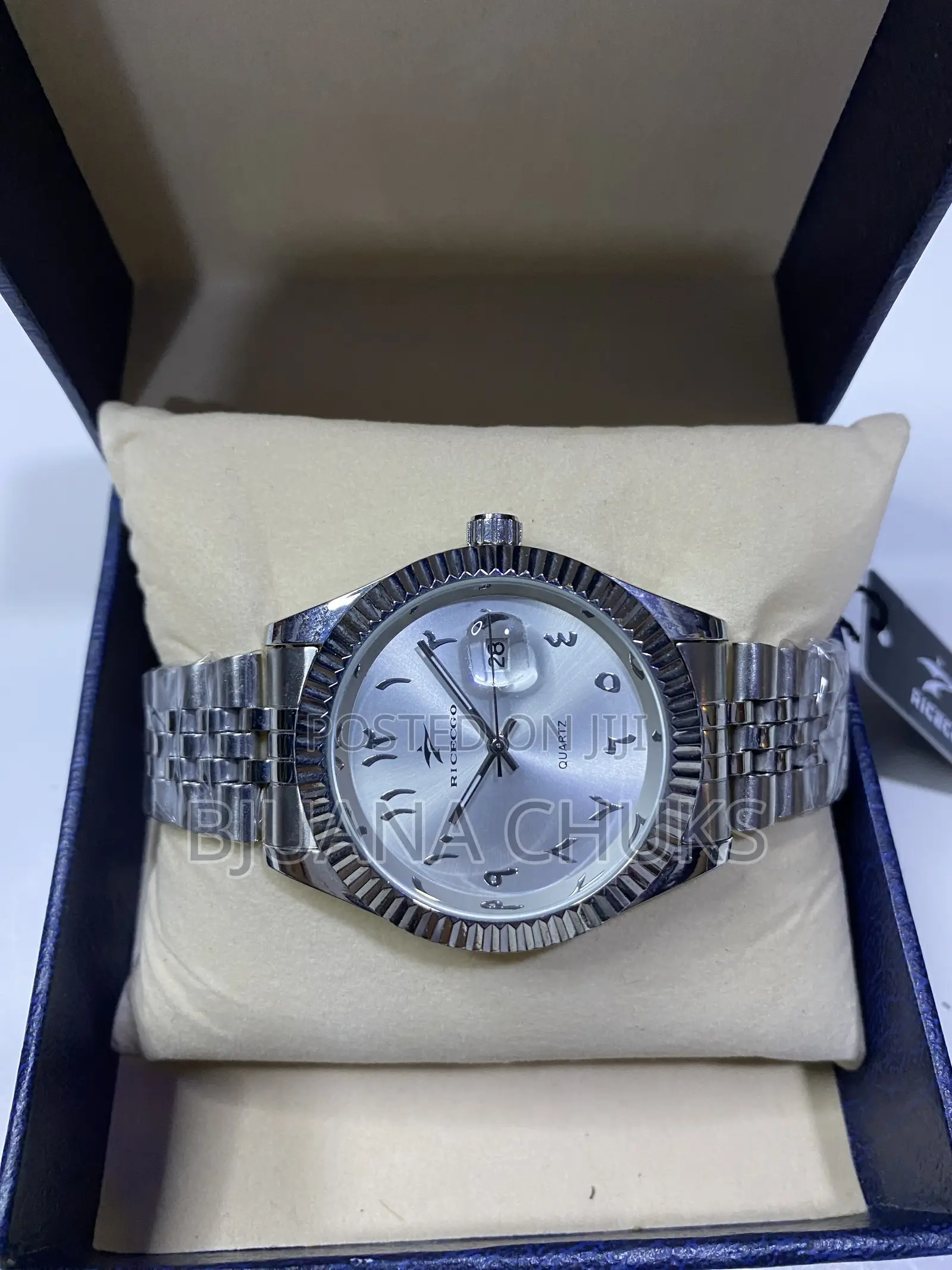 RICEGO Luxury Arabic Numeric Watch