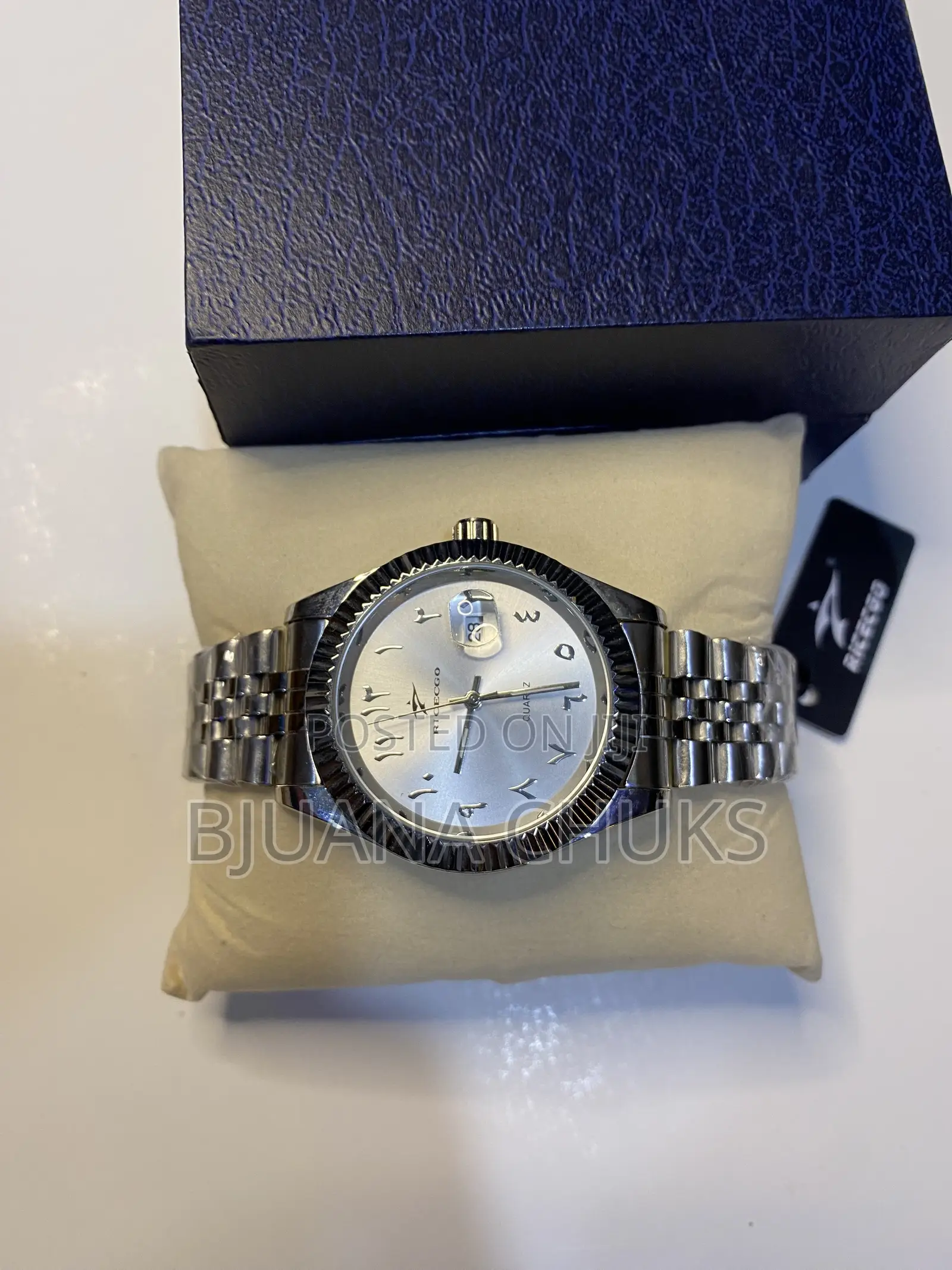 RICEGO Luxury Arabic Numeric Watch