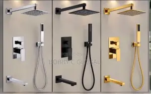 Gold Luxury Concealed Shower 5 Ways