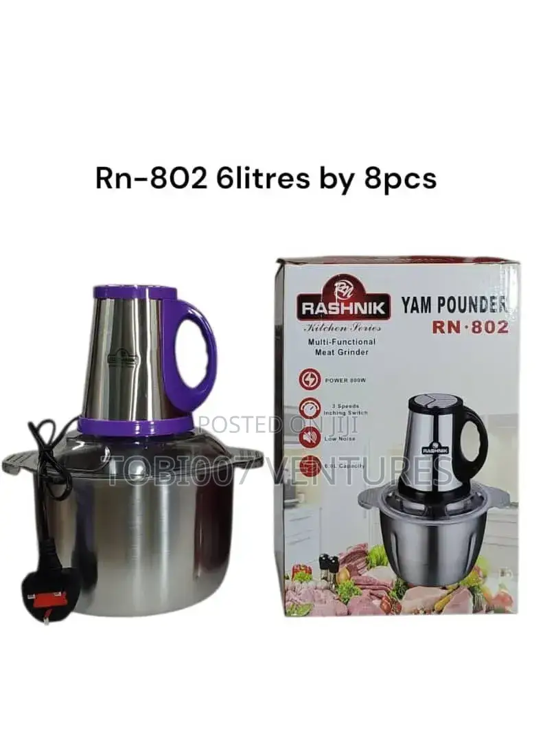 Yam Food Processor