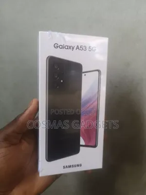 New Samsung Galaxy A53 5G 128 GB Black