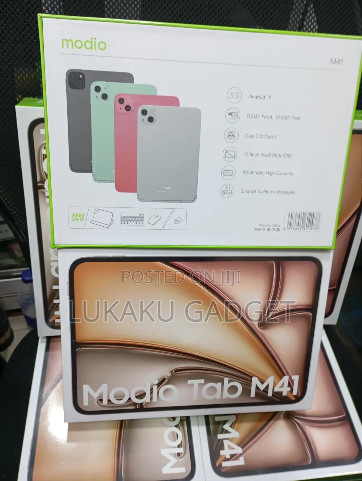 New Modio M41 1 TB Silver