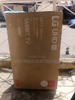 LG Smart TV 50inches Frameless With AI Features