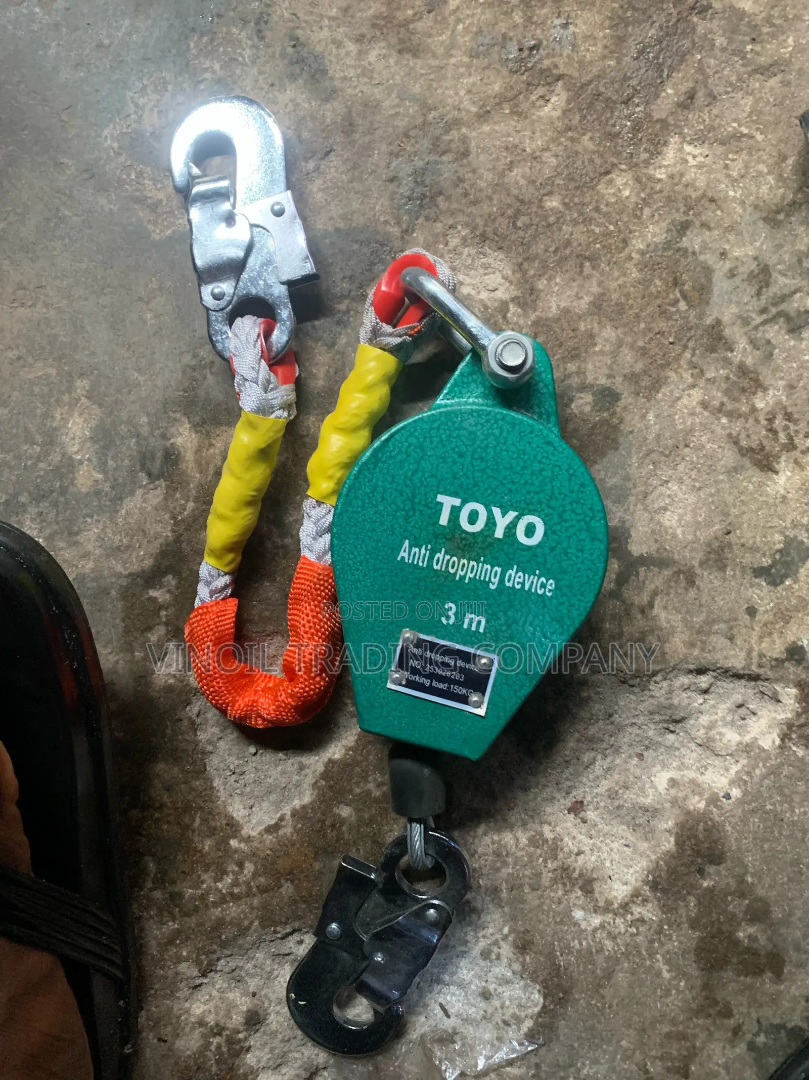 TOYO Anti-Dropping Device / Tool Fall Arrester - 3m