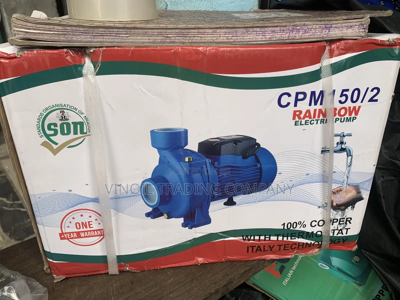 Rainbow CPM 150/2 Centrifugal Electric Pump