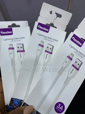 Original Realex 3A Type-C Fast Charging Data Cable (1m)