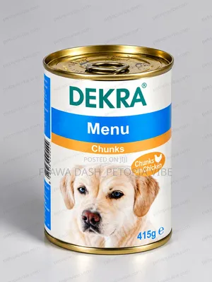 Dekra Menu Chunks Wet Can Dog Puppy Food