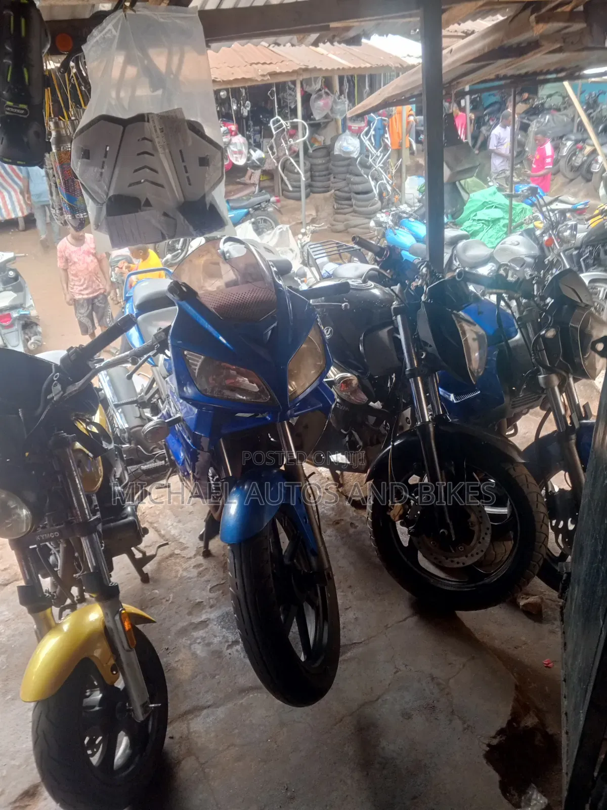 Motorcycle 2020 Blue