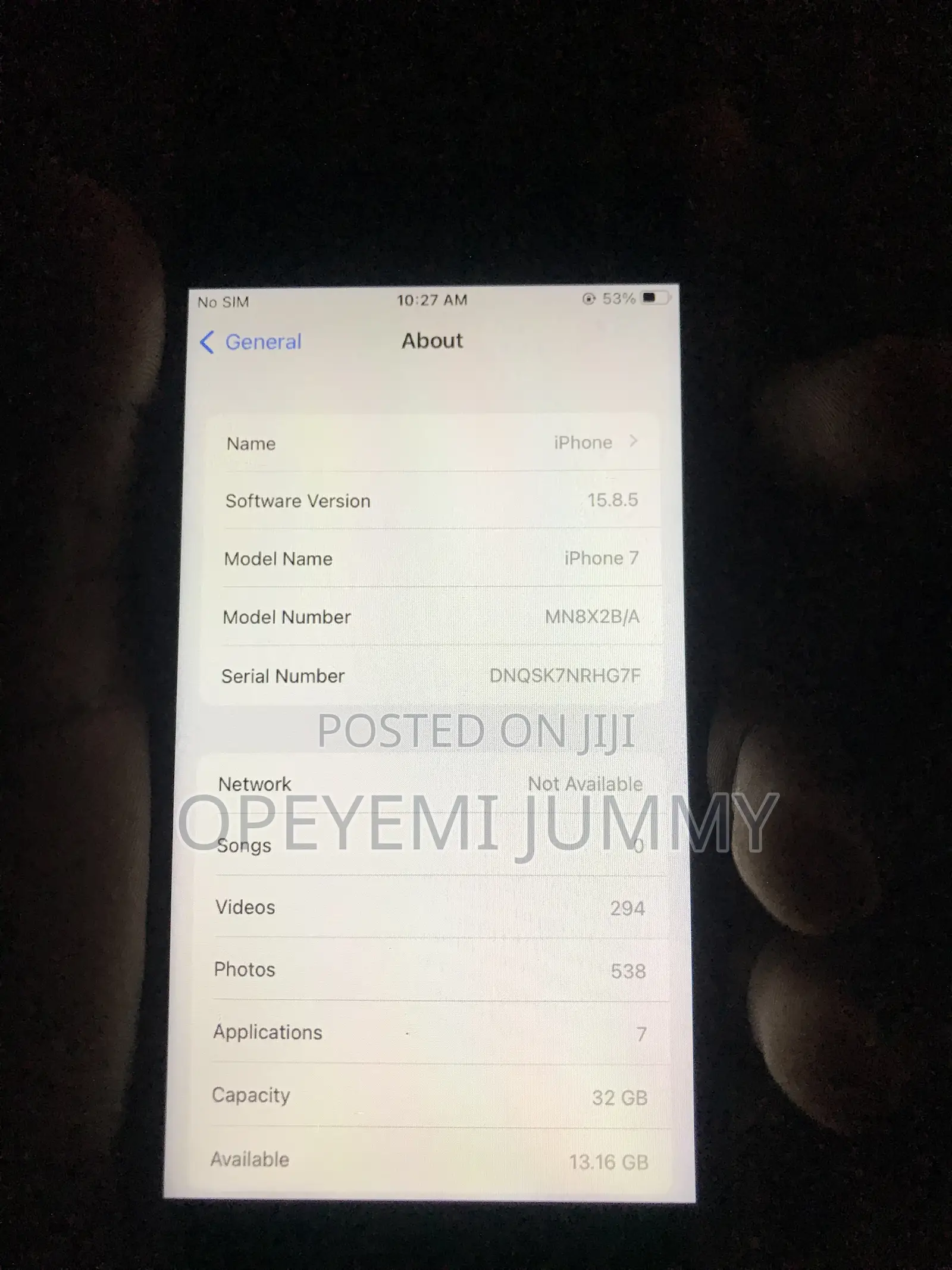 Apple iPhone 7 32 GB Black