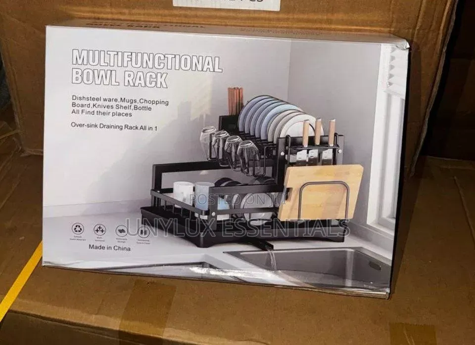2 Layer Multifunctional Dish Rack