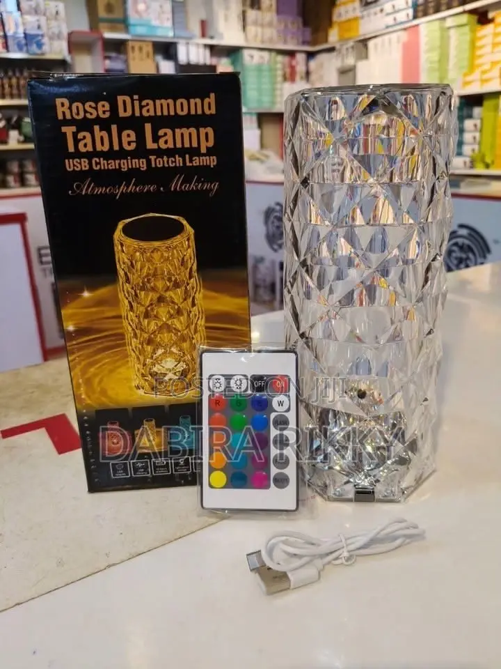 Rose Diamond Table Lamp