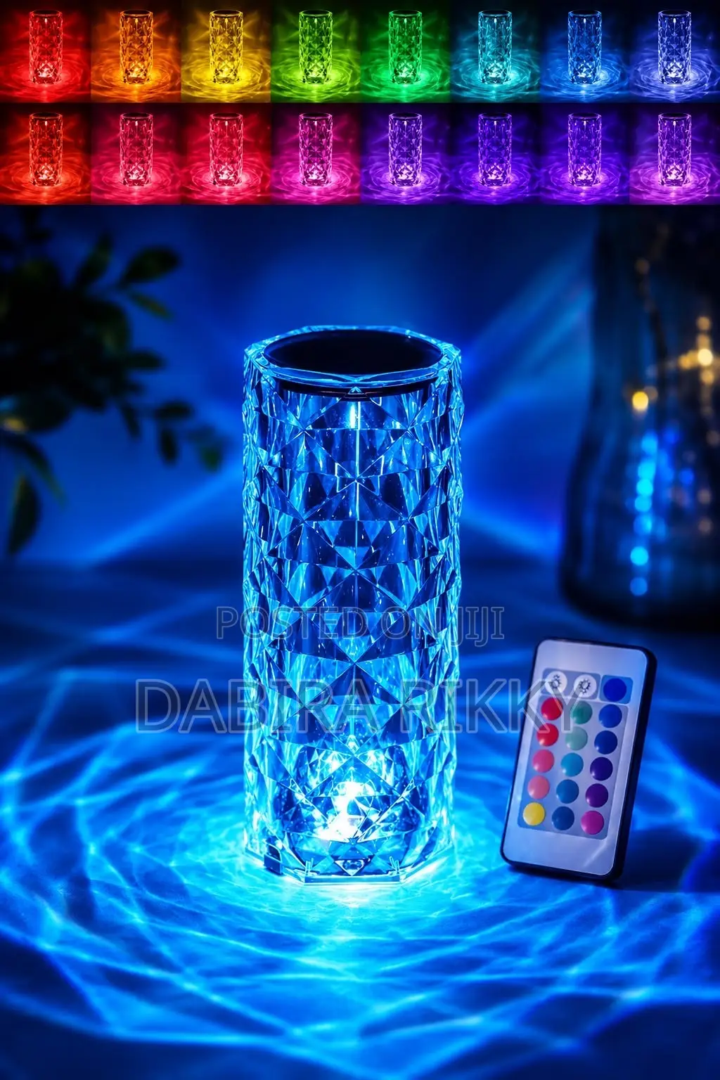Rose Diamond Table Lamp
