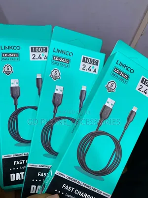 Original Linkco 2.4A Lightning Fast Charging Data Cable (1m)