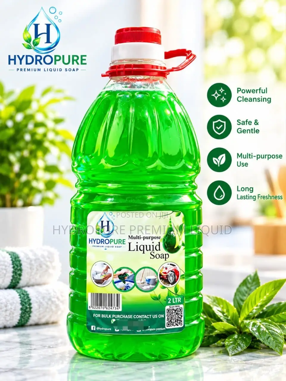 Hydropure Premium Liquid Soap 2Liters