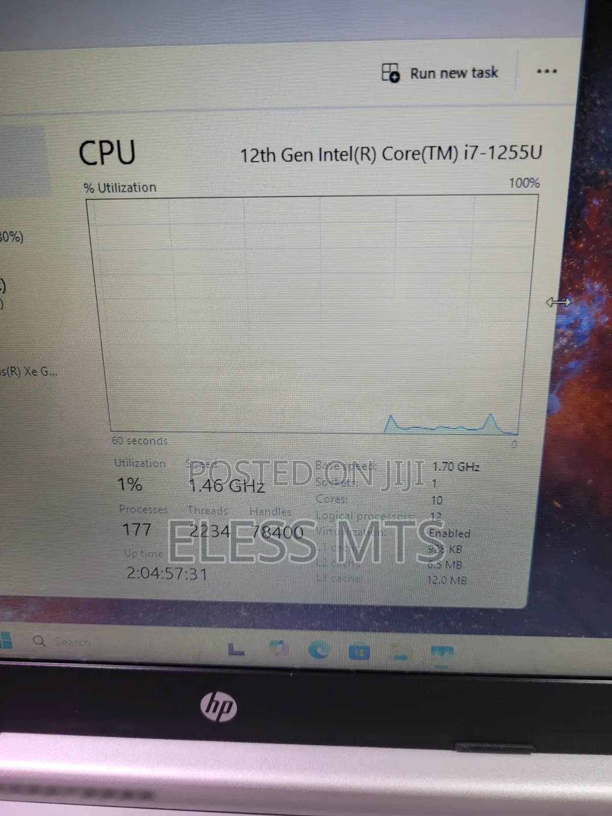 Laptop HP 14S 16GB Intel Core i7 SSD 512GB