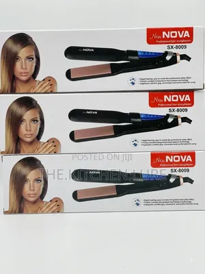 Nova Professional Ceramic Hair Straightener Flat Iron