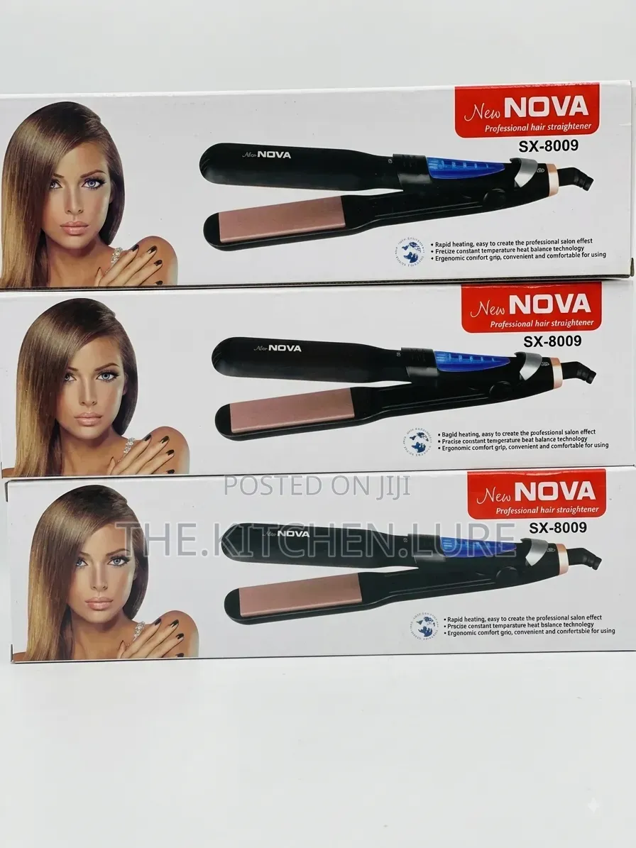 Nova Professional Ceramic Hair Straightener Flat Iron