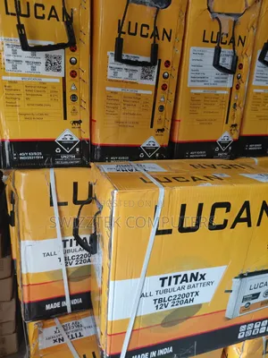 LUCAN TITANx 12v 220ah Battery
