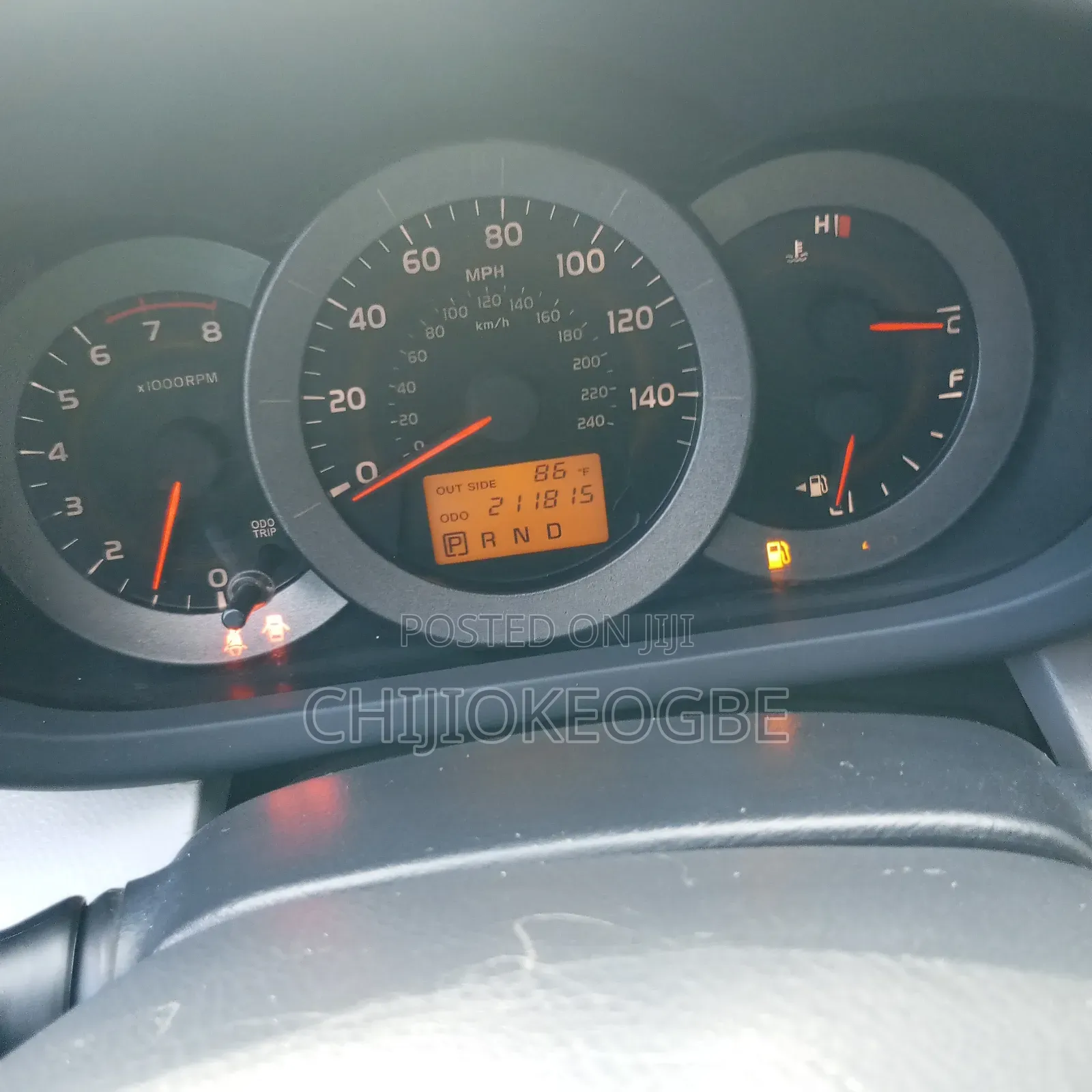 Toyota RAV4 2007 Green