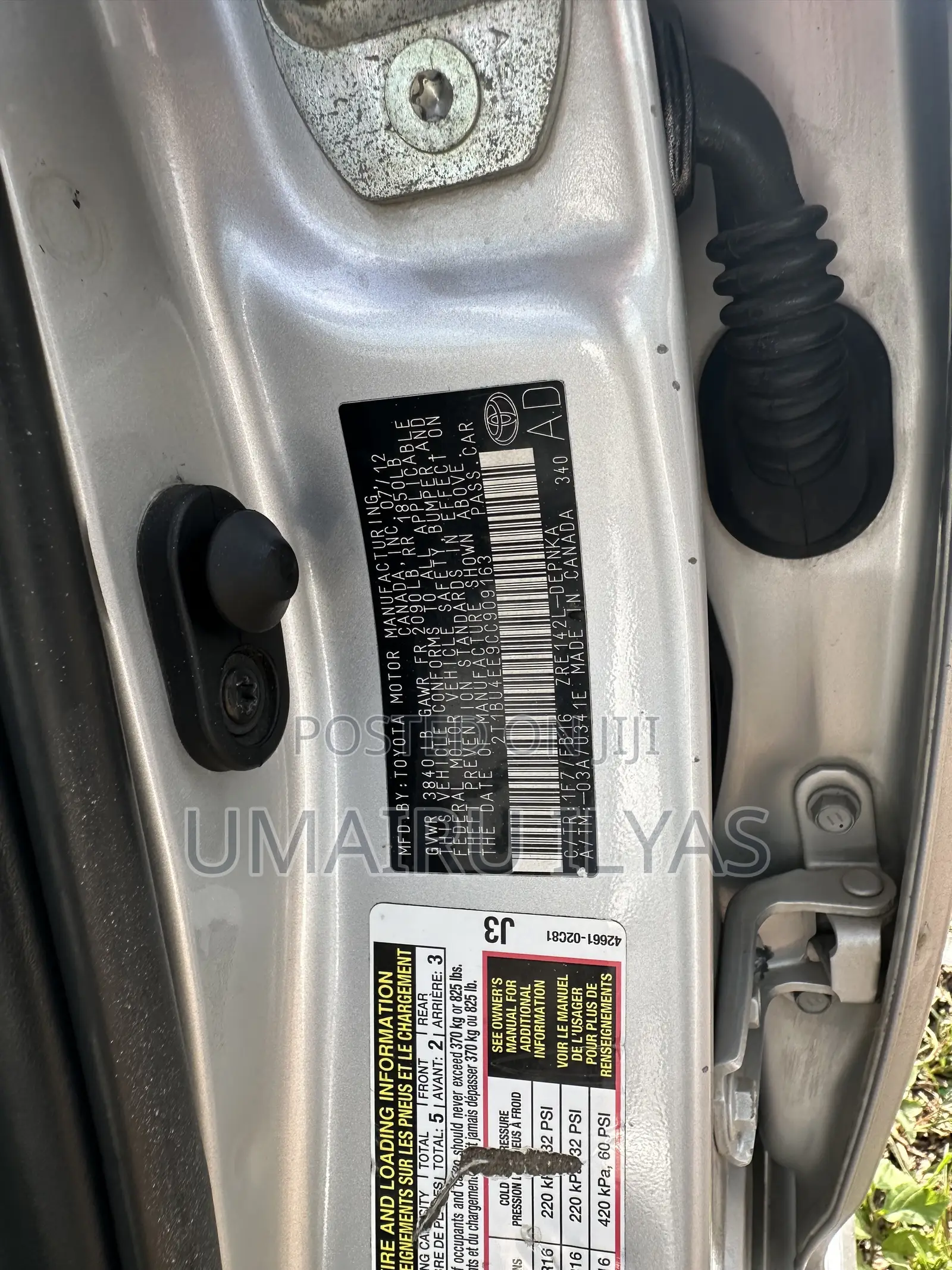 Toyota Corolla 2013 Silver