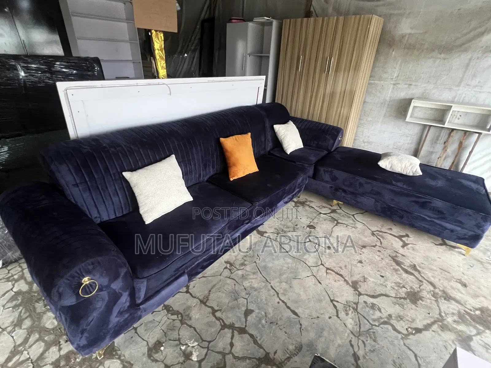 Lshape Couch and Others Sofa Set