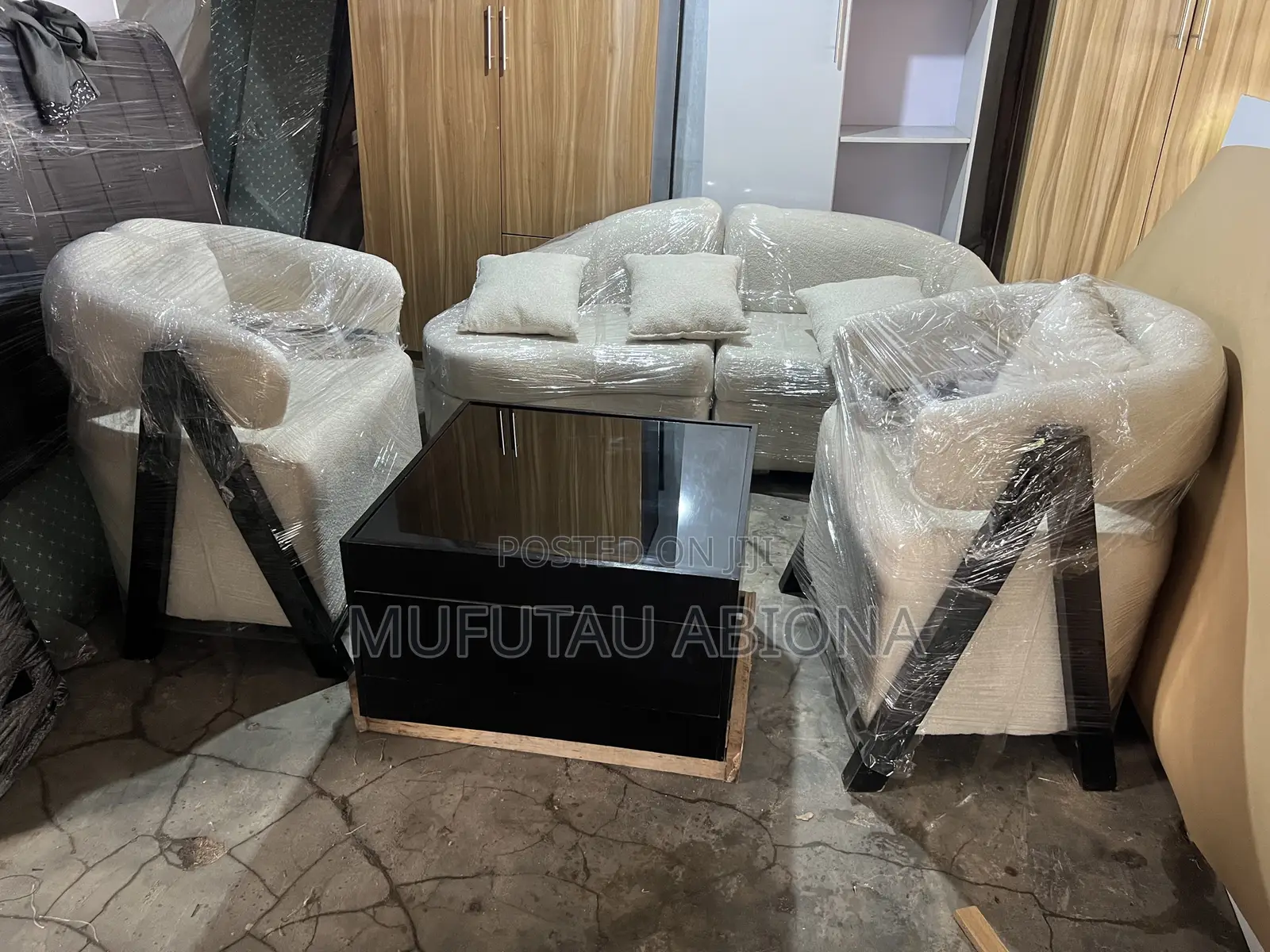 Lshape Couch and Others Sofa Set