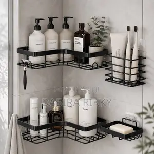4 Piece Bathroom Storage Caddy