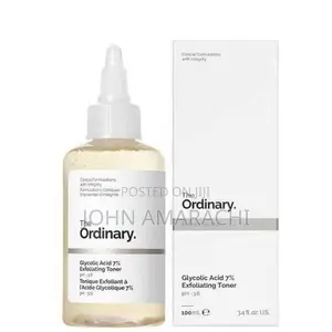 New! Glycolic Acid 7% Exfoliating Toner -100ml