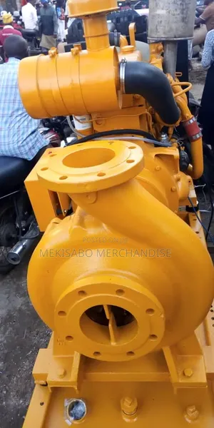 6inches Water Pump With 4-Cylinder Diesel Pekins Engine