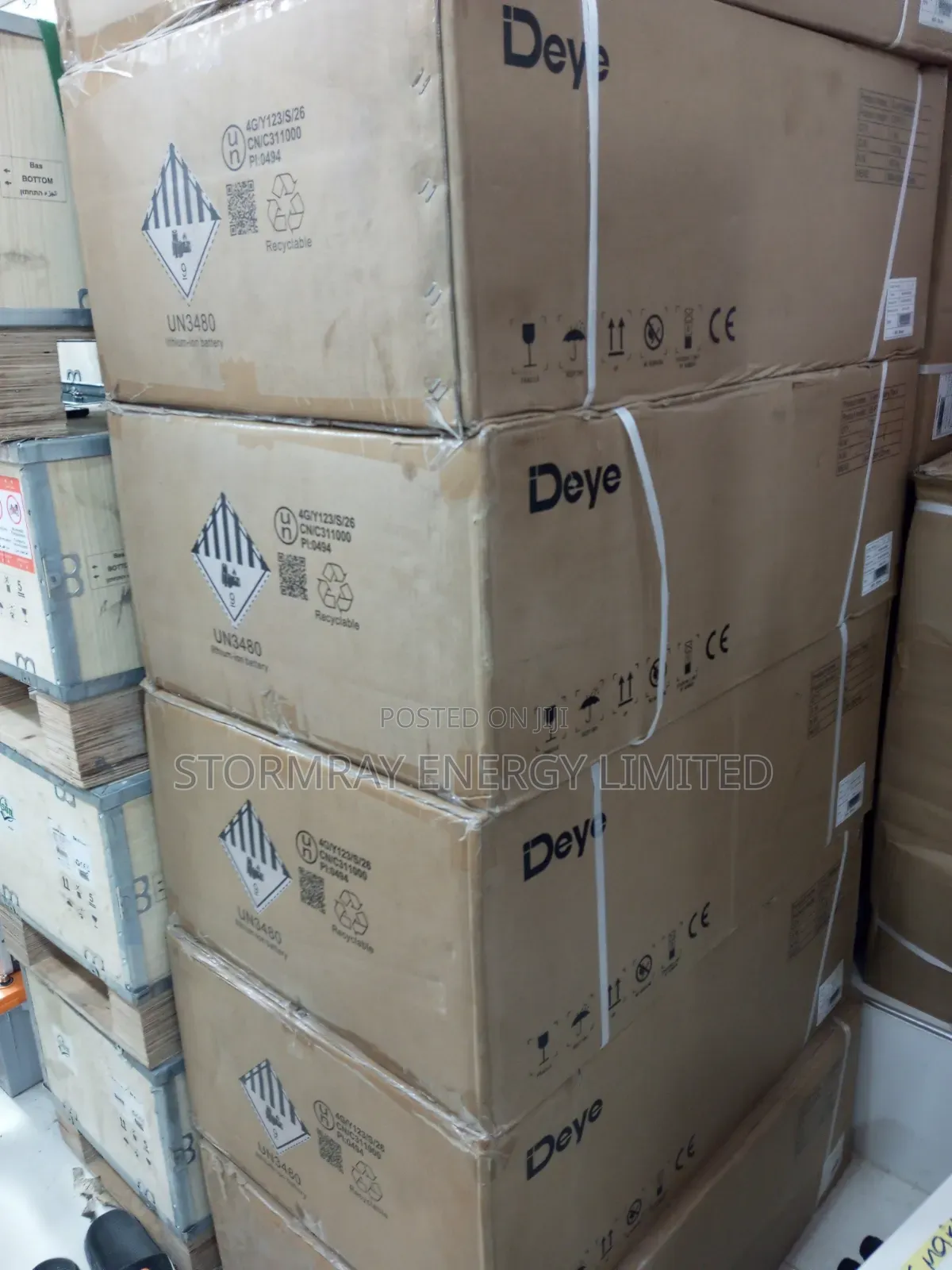 16kwh Deye Lithium Battery