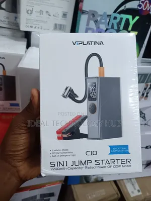 Viplatina C10 5 in 1 Jump Starter