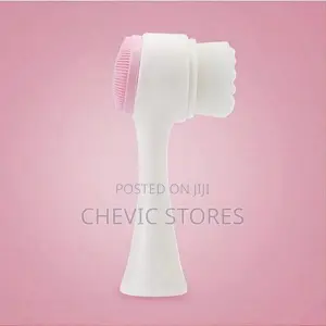 Double Sided Silicone Face Cleansing Brush