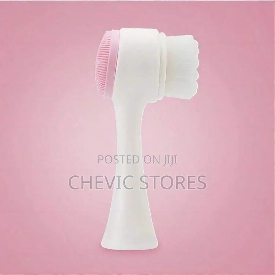 Double Sided Silicone Face Cleansing Brush