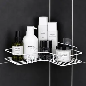 1-Piece Bathroom Corner Shower Caddy
