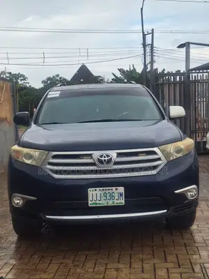 Toyota Highlander Limited 2012 Blue