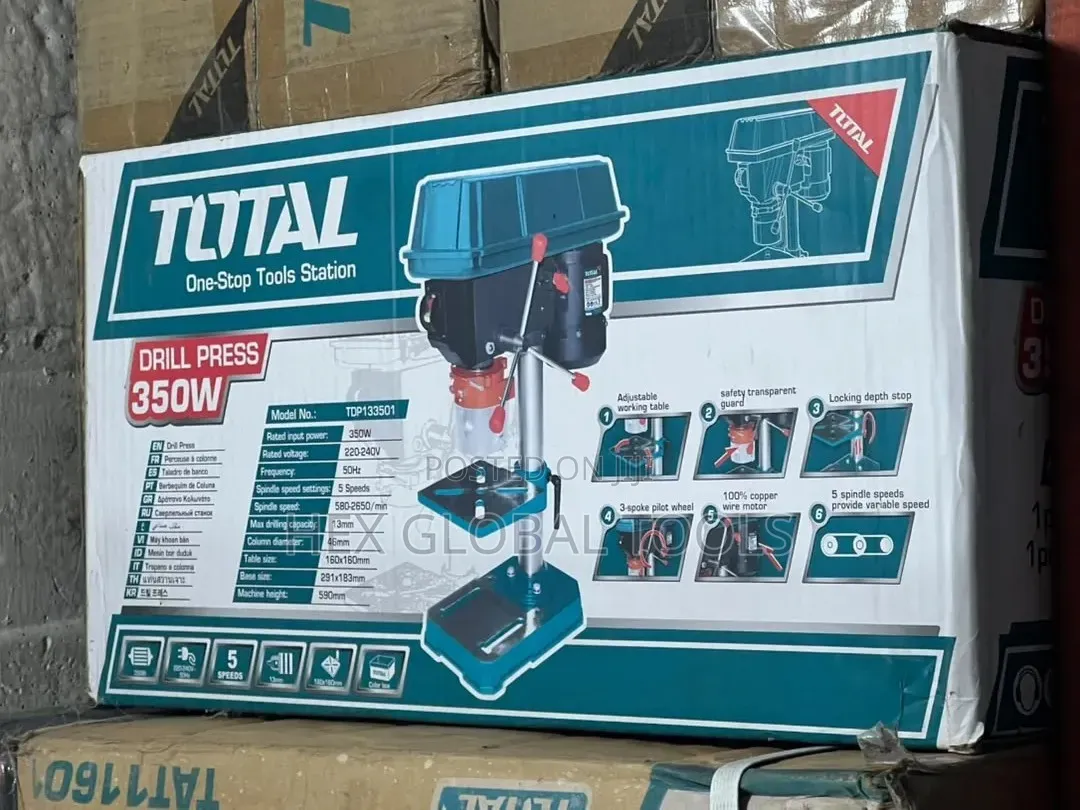 Total 350w Drill Press