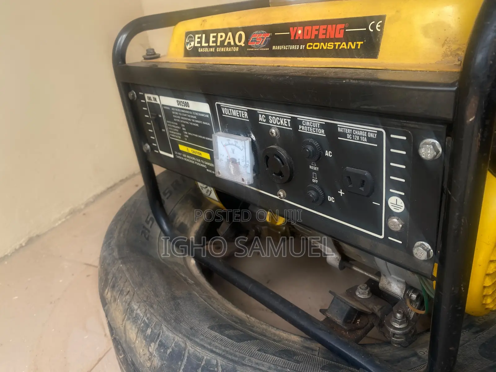 1.5Kva Elepaq Generator- Aluminum Coil