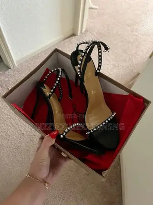 * Christian Louboutin Classy Heelboxedcolours Yellow Black Wine*