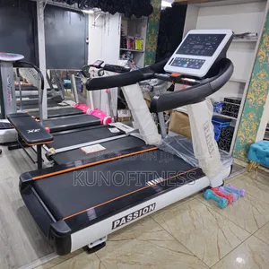 6HP Commercial Treadmill Wide Belt 25mm Board 180kg
