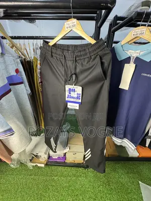 Black Mix White Joggers